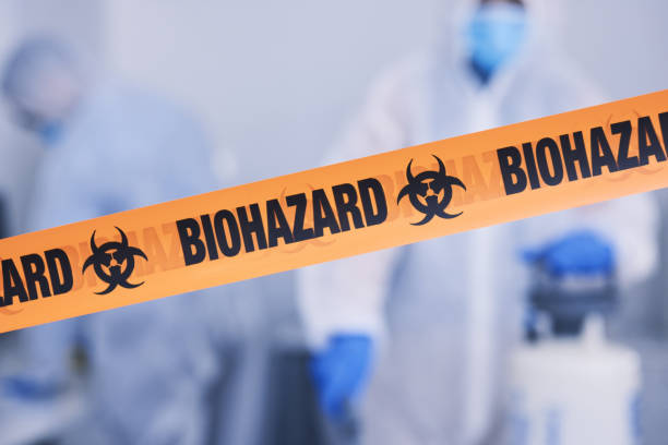 Professional Biohazard technician working in Marion, IL